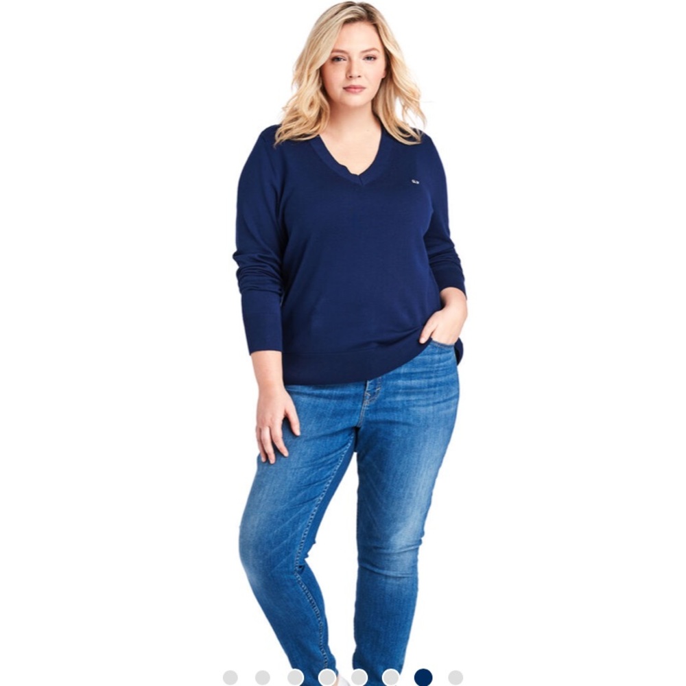 Vineyard Vines Heritage Cotton Sweater - Navy